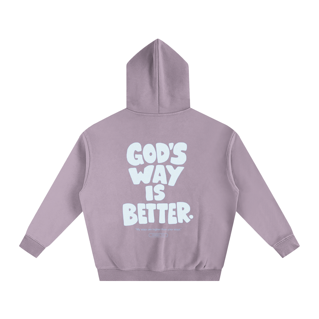 God's is way better than ours.