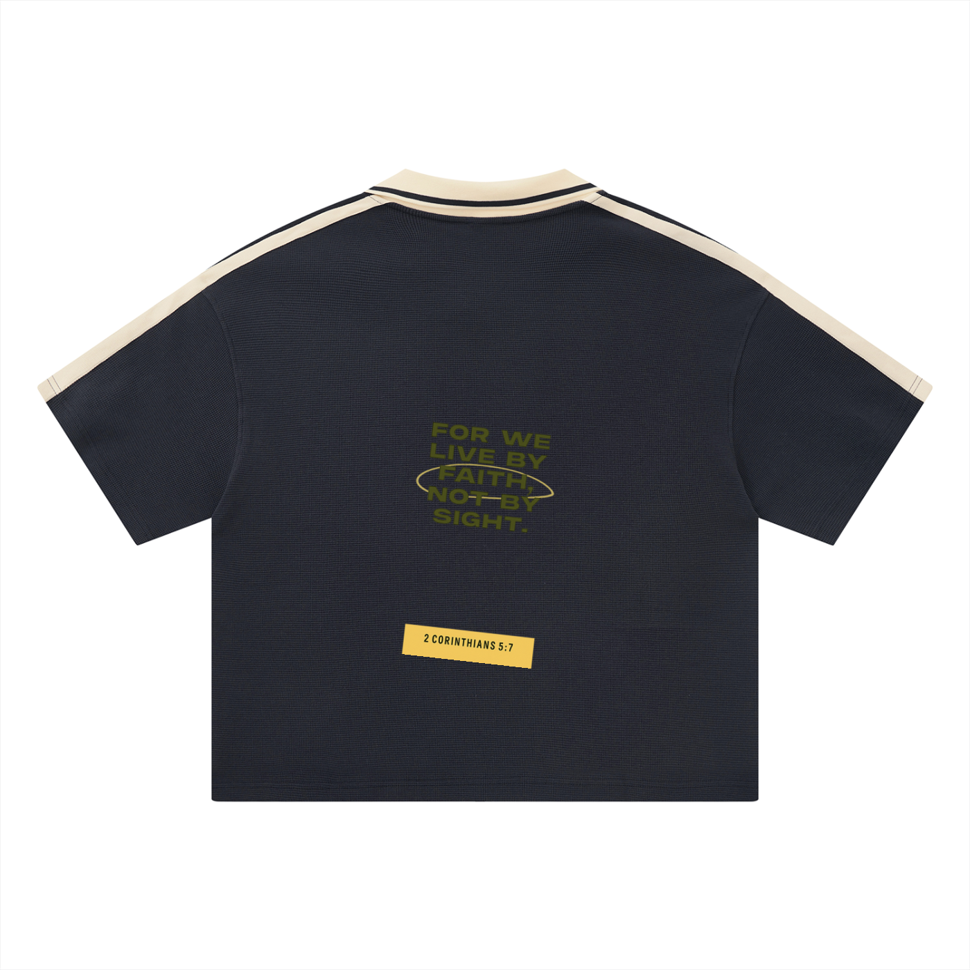 Unisex Color Block Polo Shirt