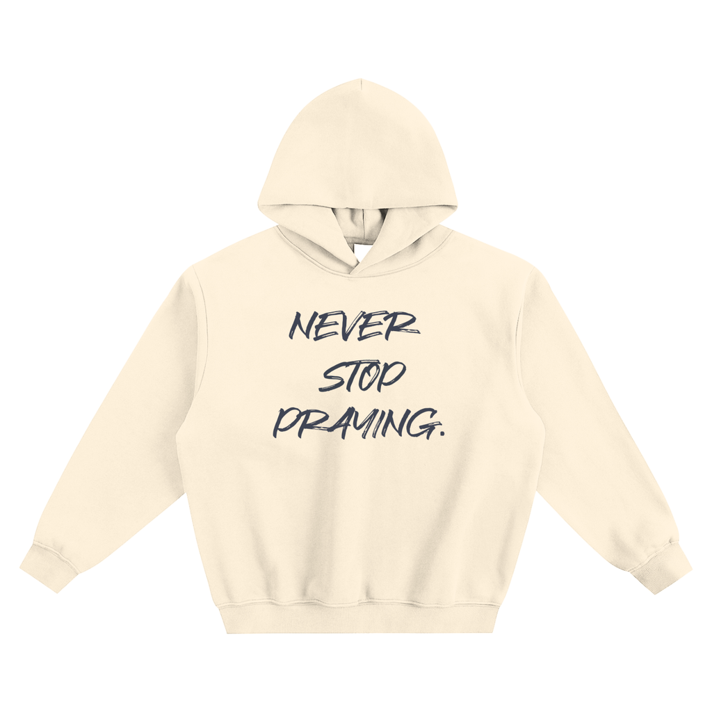 Fleeced Boxy Hoodie