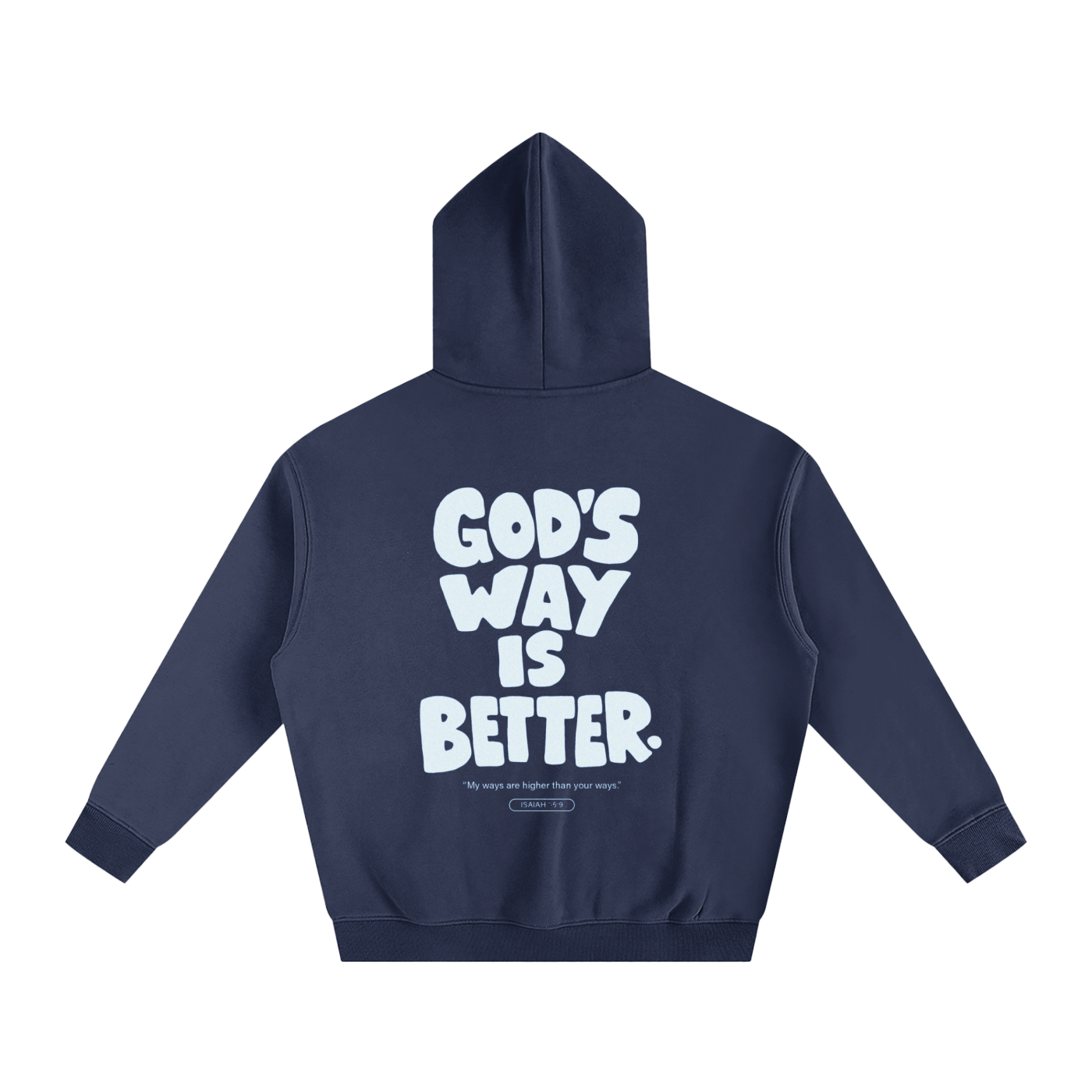God's is way better than ours.