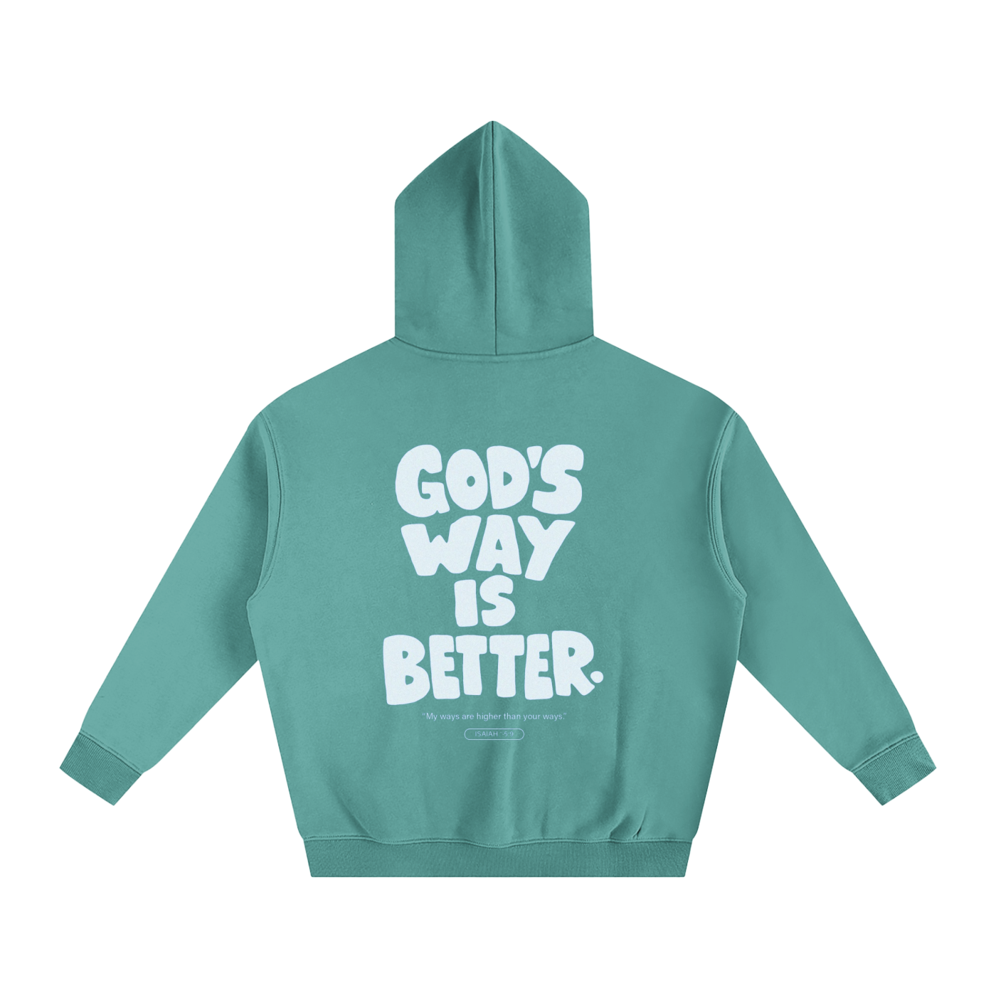 God's is way better than ours.