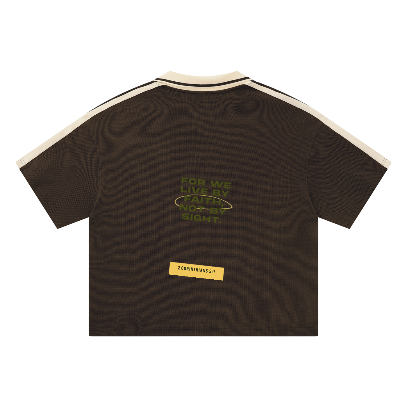 Unisex Color Block Polo Shirt