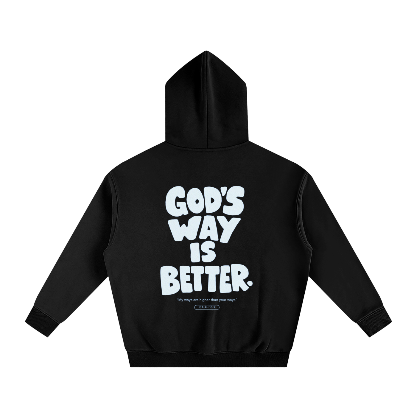 God's is way better than ours.