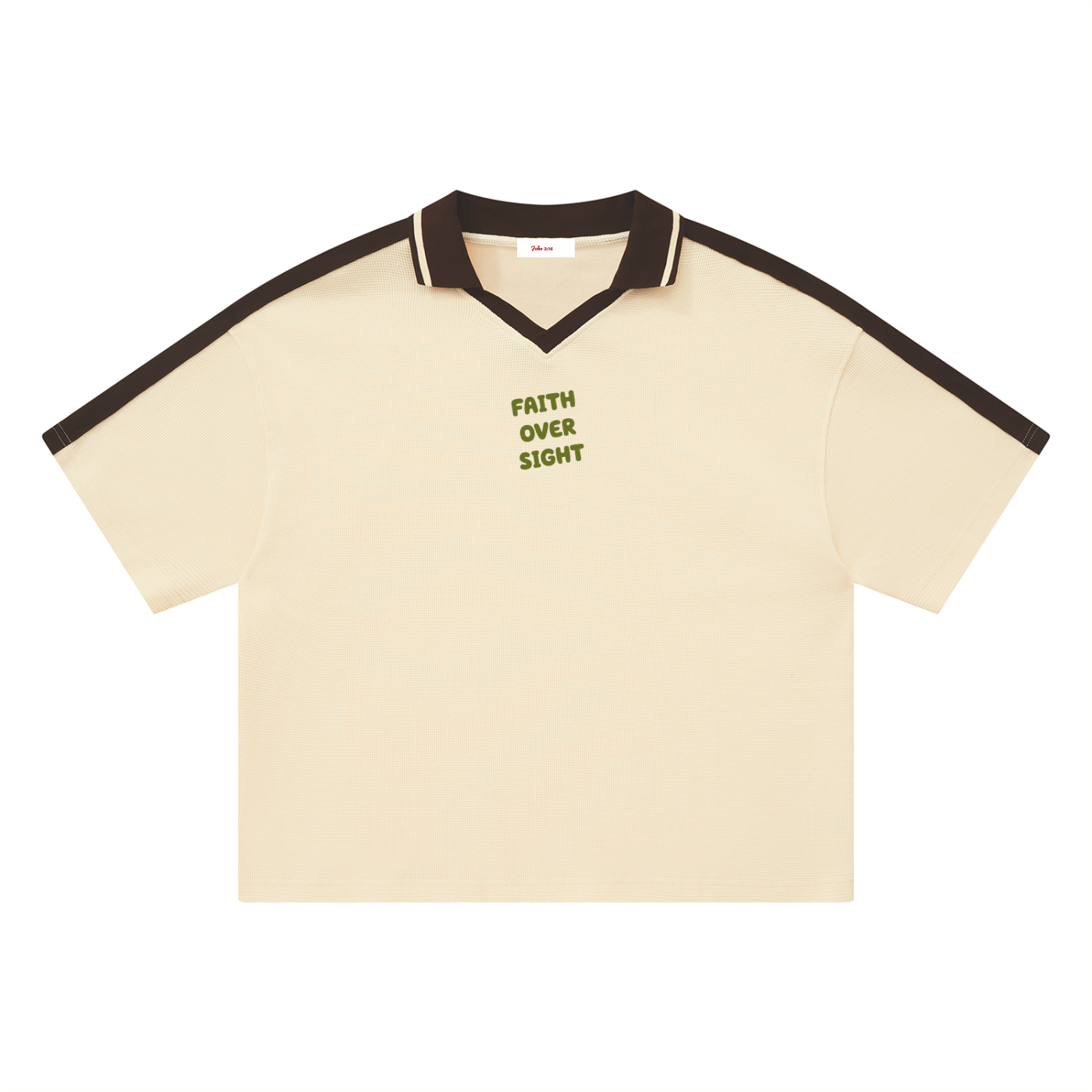 Unisex Color Block Polo Shirt