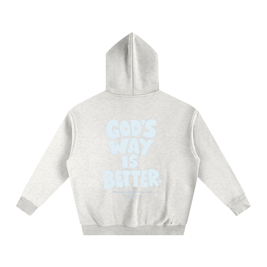 God's is way better than ours.