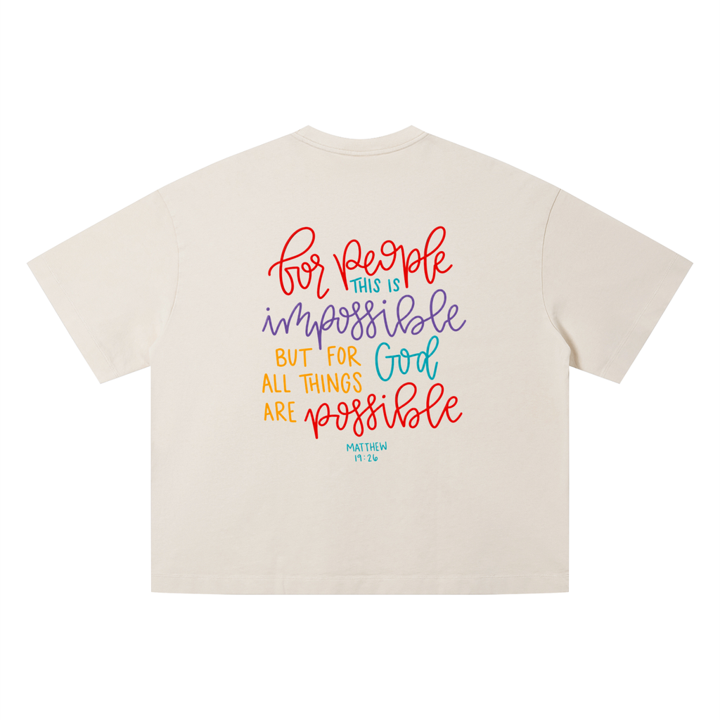 Unisex Vintage Wash Boxy T-Shirt