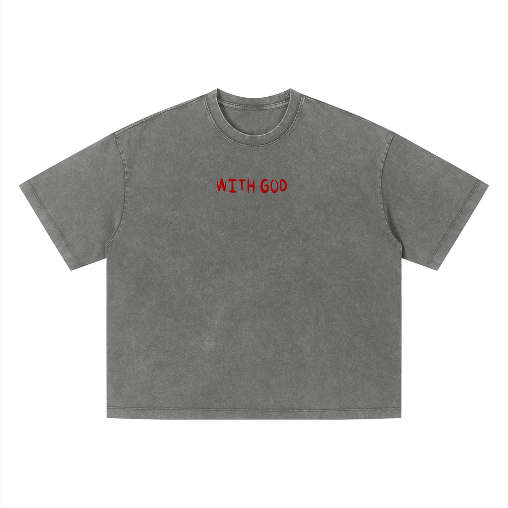 Unisex Vintage Wash Boxy T-Shirt