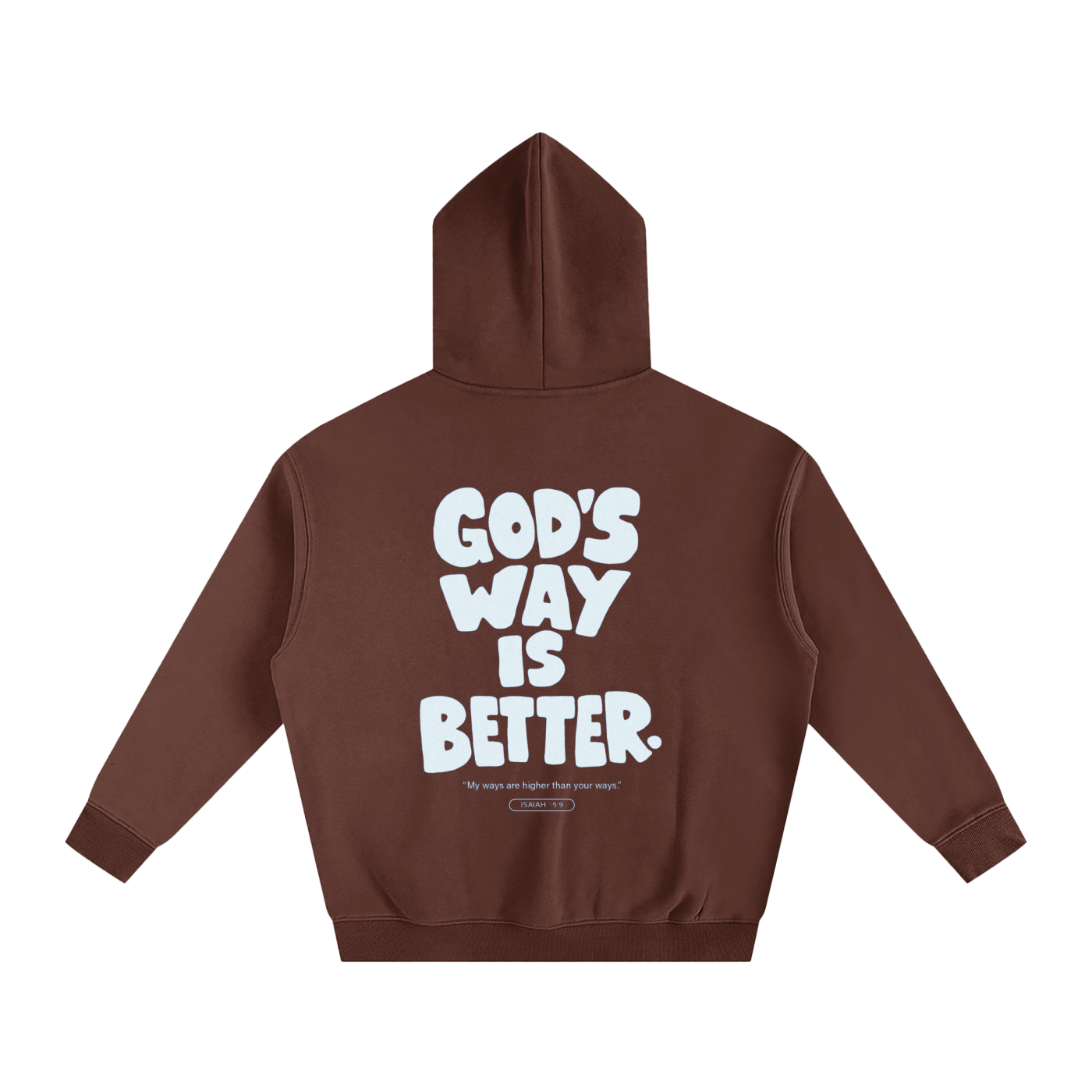 God's is way better than ours.